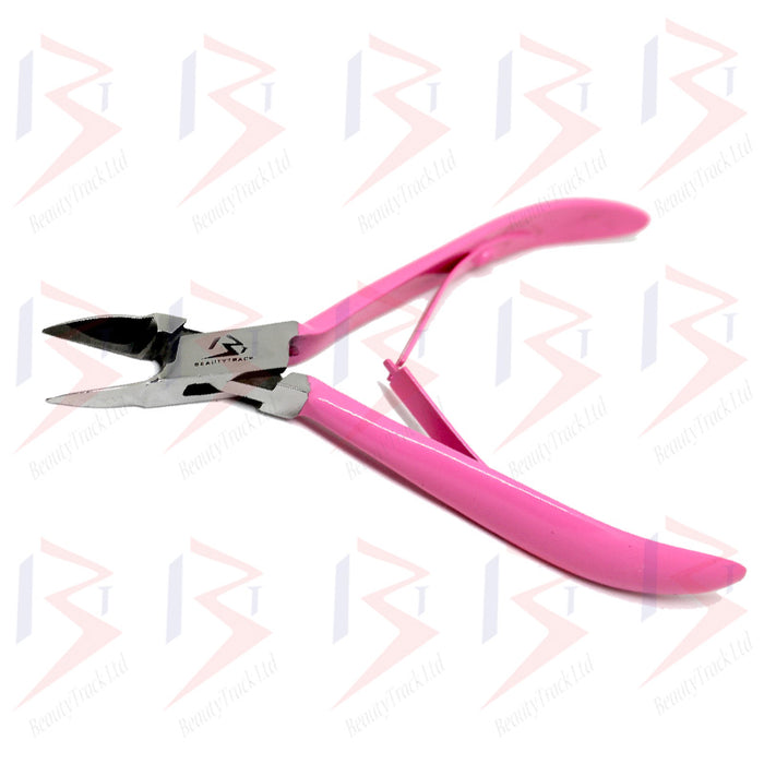 Ingrown Nail Clipper Podiatry Nipper Fine Pointed Pink (12cm)