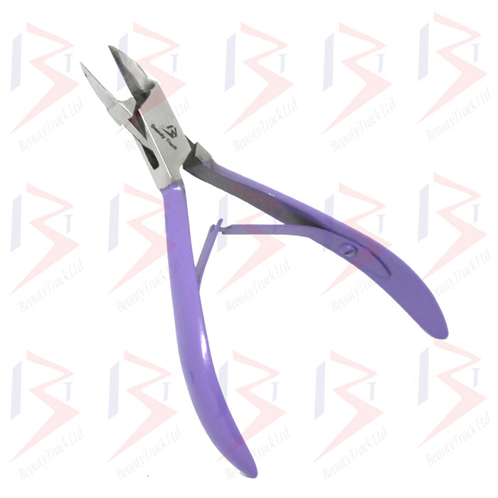 Ingrown Nail Nipper Podiatry Clippers Fine Pointed Purple (12cm)