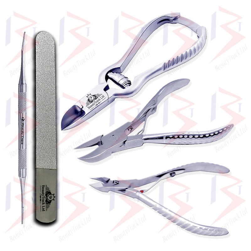 Ingrown Nail Nipper Set Podiatry Instrument Thick Nail Clipper ...