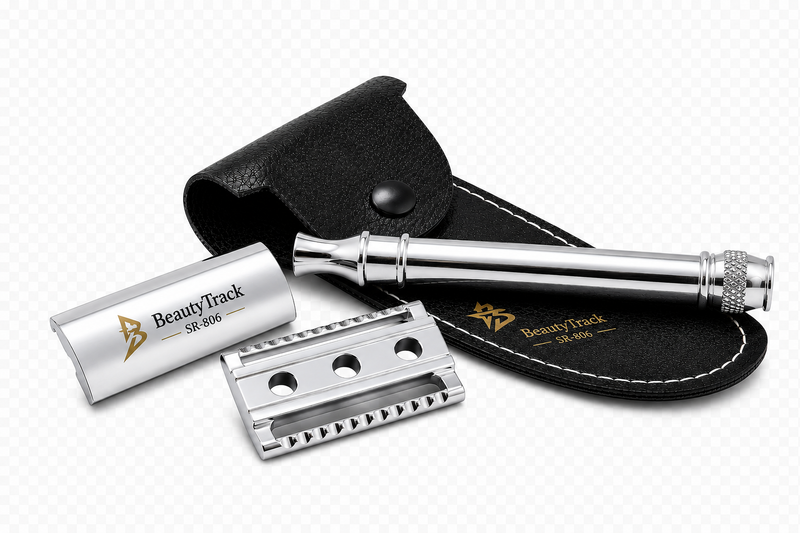 Luxury Double Edge Safety Razor – Classic Stainless Steel Shaving Tool for Men