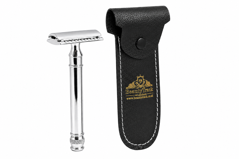 Luxury Double Edge Safety Razor – Classic Stainless Steel Shaving Tool for Men