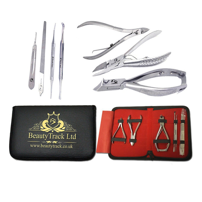 Nagelpflege Clipper Cutter Maniküre Pediküre Werkzeuge 7 Stück