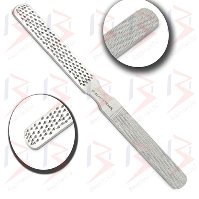 PEDICURE NAIL FOOT FILE SCRUBBER RASP 4 SIDED 6 INCHES (15 CM)