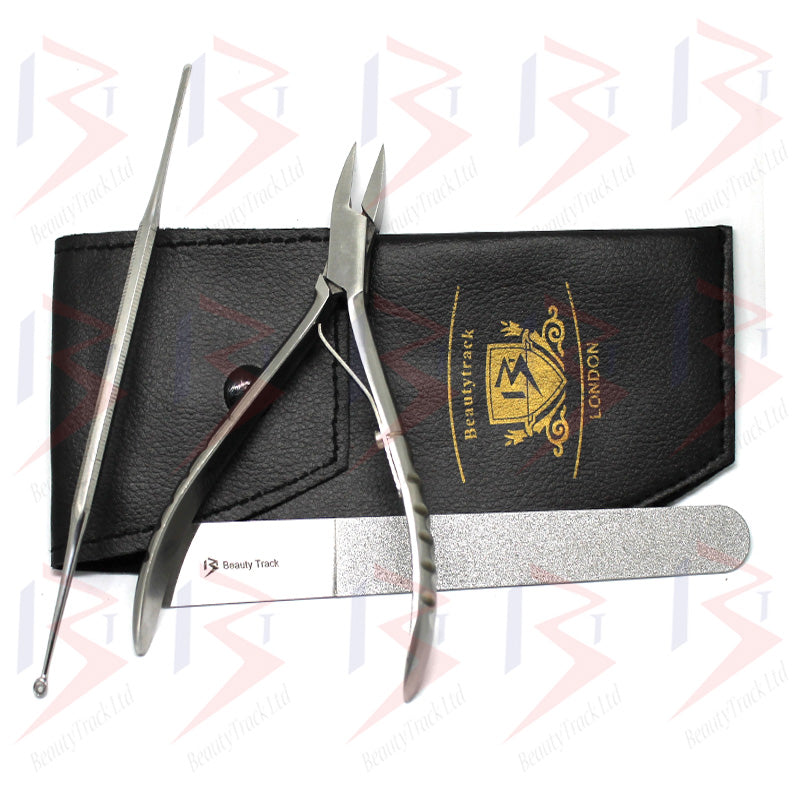 Podiatry Nail Nipper Set Thick Toenail Cutters, Nail File, Deb File