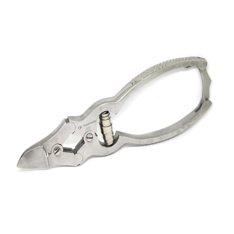 Professional Thick To Nail Clipper Cantilever Barrel Spring Silver