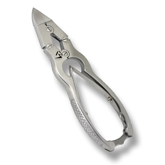Professional Thick To Nail Clipper Cantilever Double Spring Silver