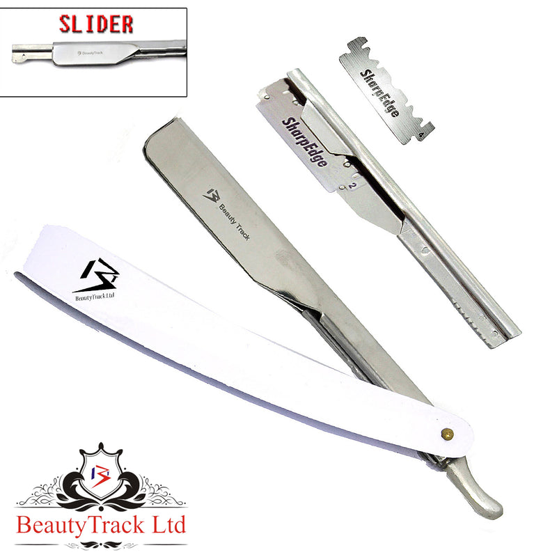 BeautyTrack Classic Rasierer mit Edelstahlgriff