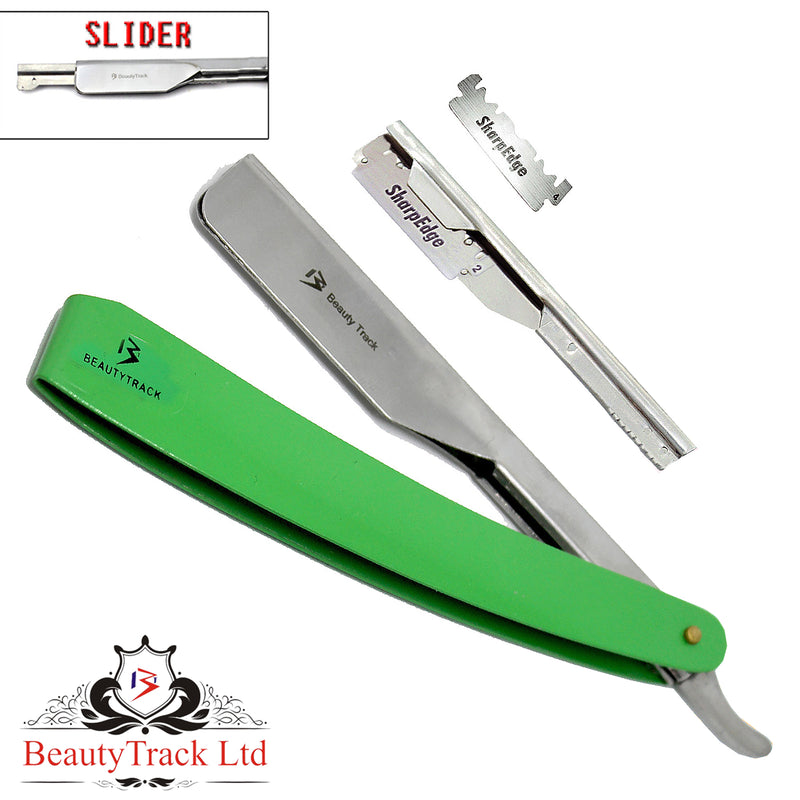 BeautyTrack Classic Rasierer mit Edelstahlgriff